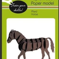 Fridolin 3D Puzzel En Bouwpakket Karton Model Paard