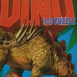 Merkloos Dinosaurus - Parasaurolophus - 3-D - Skelet Puzzel - 12 X 10 X 6 Cm -Puzzels Verkoop 501x840