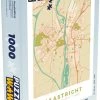 PuzzleWow Puzzel Kaart - Maastricht - Vintage - Legpuzzel - Puzzel 1000 Stukjes Volwassenen - Sinterklaas Cadeautjes - Sinterklaas Voor Grote Kinderen
