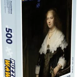 PuzzleWow Puzzel Maria Trip - Rembrandt Van Rijn - Legpuzzel - Puzzel 500 Stukjes - Sinterklaas Cadeautjes - Sinterklaas Voor Grote Kinderen