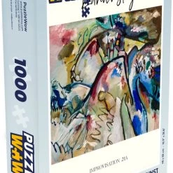 PuzzleWow Puzzel Kunst - Abstract - Kandinsky - Kunst - Legpuzzel - Puzzel 1000 Stukjes Volwassenen - Sinterklaas Cadeautjes - Sinterklaas Voor Grote Kinderen