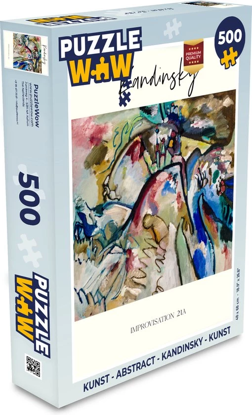 PuzzleWow Puzzel Kunst - Abstract - Kandinsky - Kunst - Legpuzzel - Puzzel 500 Stukjes - Sinterklaas Cadeautjes - Sinterklaas Voor Grote Kinderen 1 PuzzleWow Puzzel Kunst - Abstract - Kandinsky - Kunst - Legpuzzel - Puzzel 500 Stukjes - Sinterklaas Cadeautjes - Sinterklaas Voor Grote Kinderen