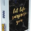 PuzzleWow Puzzel Quotes - Surprise - Goud - Marmer Print - Legpuzzel - Puzzel 1000 Stukjes Volwassenen - Sinterklaas Cadeautjes - Sinterklaas Voor Grote Kinderen