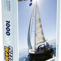 PuzzleWow Puzzel Zeilboot Onder Een Brandende Zon - Legpuzzel - Puzzel 1000 Stukjes Volwassenen - Sinterklaas Cadeautjes - Sinterklaas Voor Grote Kinderen
