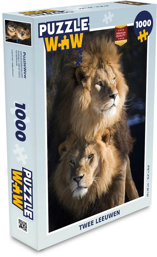 PuzzleWow Puzzel Leeuwen - Jagen - Wilde Dieren - Legpuzzel - Puzzel 1000 Stukjes Volwassenen - Sinterklaas Cadeautjes - Sinterklaas Voor Grote Kinderen 1 PuzzleWow Puzzel Leeuwen - Jagen - Wilde Dieren - Legpuzzel - Puzzel 1000 Stukjes Volwassenen - Sinterklaas Cadeautjes - Sinterklaas Voor Grote Kinderen