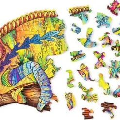 Wood Trick Kleurrijke Kameleon - Houten Vormpuzzel 19 Wood Trick Kleurrijke Kameleon - Houten Vormpuzzel -Puzzels Verkoop 550x271 1