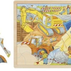 Goki Puzzle Construction Site