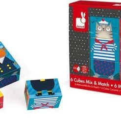 Janod Kubkid - Mix&match Honden En Katten -Puzzels Verkoop 550x289