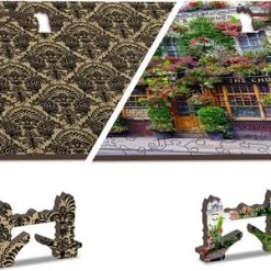 Wooden City London Kroeg XL - Houten Vormpuzzel - 52x37,5 Cm - 600 Stukjes 9 Wooden City London Kroeg XL - Houten Vormpuzzel - 52x37,5 Cm - 600 Stukjes -Puzzels Verkoop 550x300
