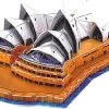 Playtastic, Fascinerende 3D-puzzel "Opera House" In Sydney, 58 Puzzelstukjes
