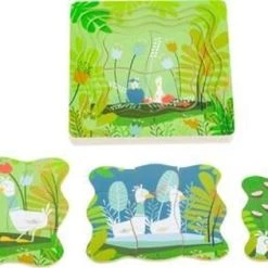 Small Foot Company Small Foot - Layer Puzzle Pair Of Ducks -Puzzels Verkoop 550x315