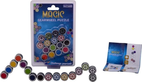 Johntoy Vormenpuzzel Magic 14 X 21 Cm 16-delig 1 Johntoy Vormenpuzzel Magic 14 X 21 Cm 16-delig