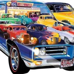 Masterpieces Hotrods (vormpuzzel, 1000 Stukjes)