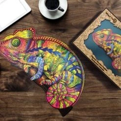 Wood Trick Kleurrijke Kameleon - Houten Vormpuzzel 23 Wood Trick Kleurrijke Kameleon - Houten Vormpuzzel -Puzzels Verkoop 550x340 1