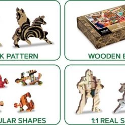 Wooden City Puzzel: WISH UPON A BOOK SHOP 1010/100, In Hout, 8+ -Puzzels Verkoop 550x344