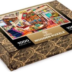 Wooden City Puzzel: WISH UPON A BOOK SHOP 1010/100, In Hout, 8+