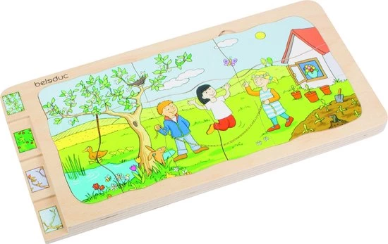 Beleduc Lagenpuzzel Vier Seizoenen 36 Stukjes 1 Beleduc Lagenpuzzel Vier Seizoenen 36 Stukjes