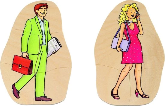 Beleduc Lagenpuzzel Opa En Oma 40 Stukjes 6 Beleduc Lagenpuzzel Opa En Oma 40 Stukjes - Afbeelding 6