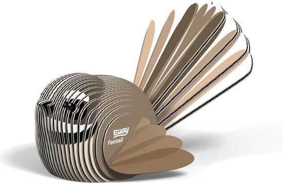 Eugy 3D Model: VOGEL / FANTAIL 9,5x7x5,3cm, In Karton, In Box, 6+ 2 Eugy 3D Model: VOGEL / FANTAIL 9,5x7x5,3cm, In Karton, In Box, 6+ - Afbeelding 2