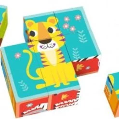 Playandgrow.NL 3D Puzzel Kubus Puzzeldier 2 Jaar Baby Kind Peuter – Tooky Toy