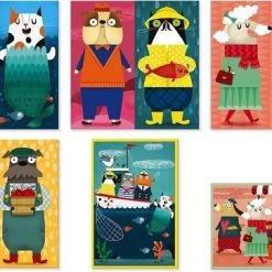 Janod Kubkid - Mix&match Honden En Katten -Puzzels Verkoop 550x362