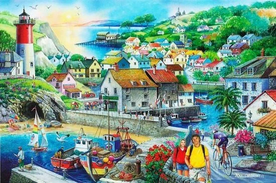 House Of Puzzles Safe Haven Puzzel 1000 Stukjes 2 House Of Puzzles Safe Haven Puzzel 1000 Stukjes - Afbeelding 2