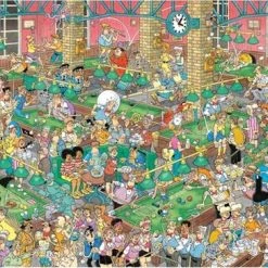 Jan Van Haasteren Puzzelbundel - 2 Stuks - Krijt Op Tijd! 1500 Stukjes & Darts 1000 Stukjes -Puzzels Verkoop 550x364 6