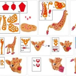 Stemen Giraffe 3D Puzzel Van Foam | Giraffe Puzzel -Puzzels Verkoop 550x364 8