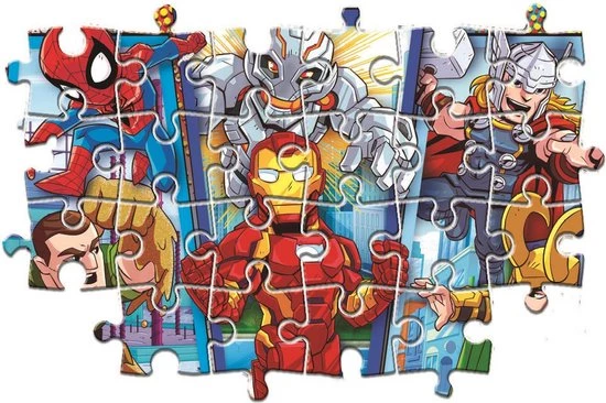 Clementoni Legpuzzel Disney Super Hero Adventures 104 Stukjes 3 Clementoni Legpuzzel Disney Super Hero Adventures 104 Stukjes - Afbeelding 3
