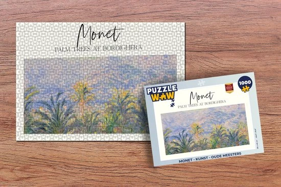 PuzzleWow Puzzel Monet - Kunst - Oude Meesters - Legpuzzel - Puzzel 1000 Stukjes Volwassenen - Sinterklaas Cadeautjes - Sinterklaas Voor Grote Kinderen 2 PuzzleWow Puzzel Monet - Kunst - Oude Meesters - Legpuzzel - Puzzel 1000 Stukjes Volwassenen - Sinterklaas Cadeautjes - Sinterklaas Voor Grote Kinderen - Afbeelding 2