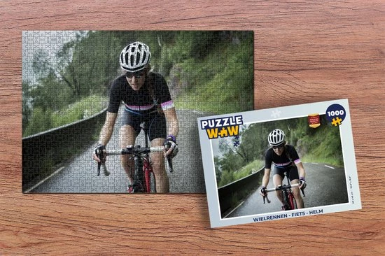PuzzleWow Puzzel Wielrennen - Fiets - Helm - Legpuzzel - Puzzel 1000 Stukjes Volwassenen - Sinterklaas Cadeautjes - Sinterklaas Voor Grote Kinderen 2 PuzzleWow Puzzel Wielrennen - Fiets - Helm - Legpuzzel - Puzzel 1000 Stukjes Volwassenen - Sinterklaas Cadeautjes - Sinterklaas Voor Grote Kinderen - Afbeelding 2