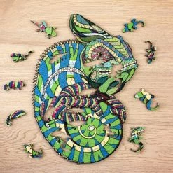 Art Bizniz Legpuzzel Kameleon 37 X 28 Cm Hout Groen 111-delig -Puzzels Verkoop 550x366 68