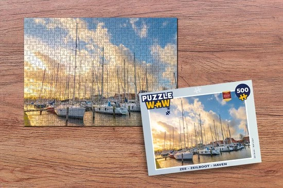 PuzzleWow Puzzel Zee - Zeilboot - Haven - Legpuzzel - Puzzel 500 Stukjes - Sinterklaas Cadeautjes - Sinterklaas Voor Grote Kinderen 2 PuzzleWow Puzzel Zee - Zeilboot - Haven - Legpuzzel - Puzzel 500 Stukjes - Sinterklaas Cadeautjes - Sinterklaas Voor Grote Kinderen - Afbeelding 2