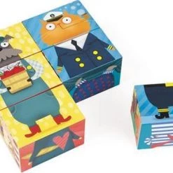 Janod Kubkid - Mix&match Honden En Katten -Puzzels Verkoop 550x375 2