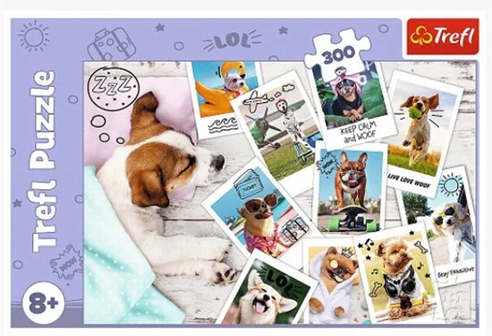 Trefl Vakantiefoto`s Puzzel - 300 Stukjes 2 Trefl Vakantiefoto`s Puzzel - 300 Stukjes - Afbeelding 2