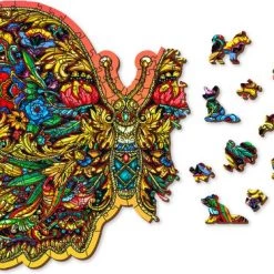 Wooden City Puzzel: ROYAL WINGS 250/40, In Hout, 8+ -Puzzels Verkoop 550x375 6