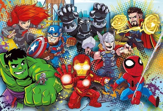 Clementoni Legpuzzel Marvel Super Hero Avengers 60 Stukjes 2 Clementoni Legpuzzel Marvel Super Hero Avengers 60 Stukjes - Afbeelding 2