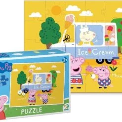 Dodo Toys PROMOTIEPAKKET - 4 X Peppa Pig Puzzel - 30 Stukjes - 20x27 Cm - Peppa Pig Speelgoed 3+ - Kinderpuzzel 3 Jaar -Puzzels Verkoop 550x376 1