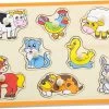 Vigatoys Viga Boerderijdieren Houten Puzzel 50017