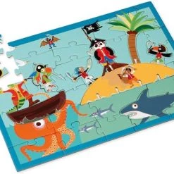 Scratch 3D Puzzel (2-in-1) - Piraten -Puzzels Verkoop 550x380 2