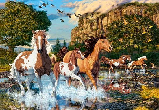 Castorland Horse Wonderland - 1000pcs 2 Castorland Horse Wonderland - 1000pcs - Afbeelding 2