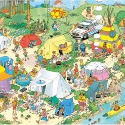 Jan Van Haasteren Puzzelbundel - 2 Stuks - Kamperen In Het Bos 1000 Stukjes & De Bloemencorso 1000 Stukjes 9 Jan Van Haasteren Puzzelbundel - 2 Stuks - Kamperen In Het Bos 1000 Stukjes & De Bloemencorso 1000 Stukjes -Puzzels Verkoop 550x381 6