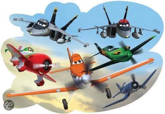 Jumbo Planes - Vloerpuzzel - 15 Stukjes 2 Jumbo Planes - Vloerpuzzel - 15 Stukjes - Afbeelding 2