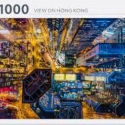 Puzzel - View On Hong Kong - Rebo - 1000 Stukjes