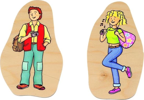 Beleduc Lagenpuzzel Opa En Oma 40 Stukjes 5 Beleduc Lagenpuzzel Opa En Oma 40 Stukjes - Afbeelding 5