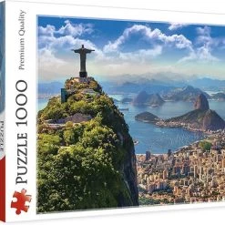 R&B Puzzel Christ The Redeemer (Christus De Verlosser) - 1000 Stukjes - Brazilie - 7 Wereldwonderen - Cristo Redentor