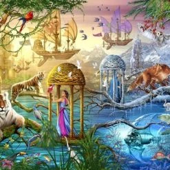 Bluebird Shangri La Puzzel 1000 Stukjes