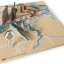 Abwesterink De Stadspuzzel Amsterdam - Inlegpuzzel En 3D-puzzel In één - Hout -Puzzels Verkoop 550x388 3