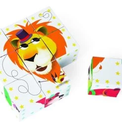 Janod Kubkid Blokpuzzel - Circus(9-delig) 10 Janod Kubkid Blokpuzzel - Circus(9-delig) -Puzzels Verkoop 550x389 1