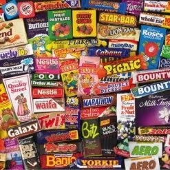 Gibsons 1980s Sweet Memories Gift Tin Puzzel (500 Stukjes)